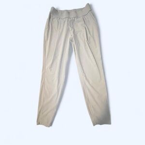 Athleta Light Grey Pull-On Pants